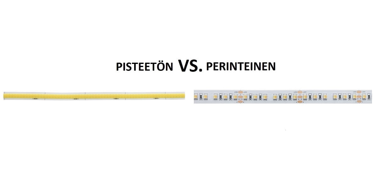 COB vs. SMD LED-slinga