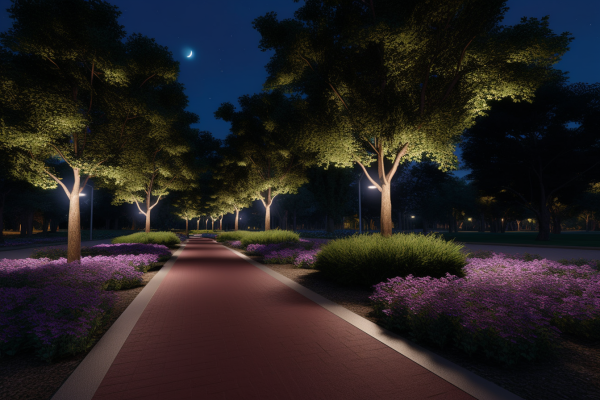 Bästa LED-belysningslösningar för parker och offentliga områden: design och stil