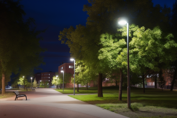 Miljövänliga LED-lampor för utomhus- och gatubelysning